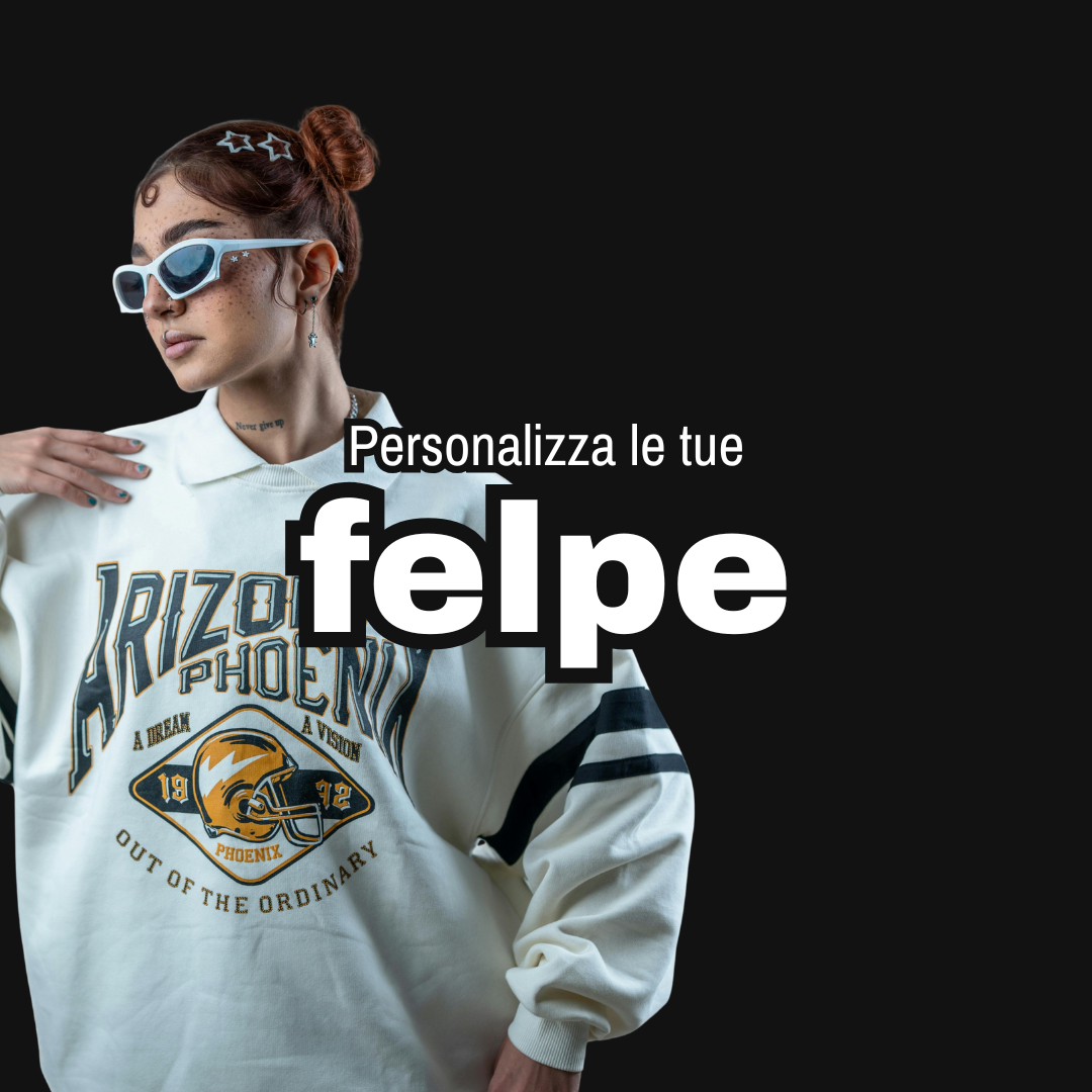 Personalizza le tue felpe